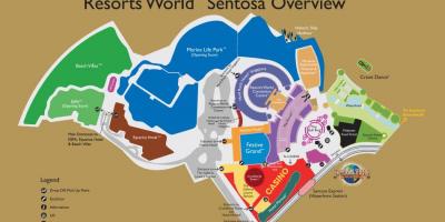 Resorts World Sentosa karte