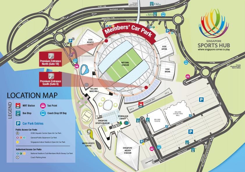 stadionā mrt kartes Singapūra