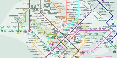 Smrt Singapūra karte